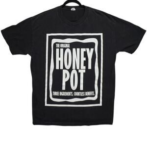 Vintage “The Original Honey Pot” Graphic Tee – Double Sided – Size XL